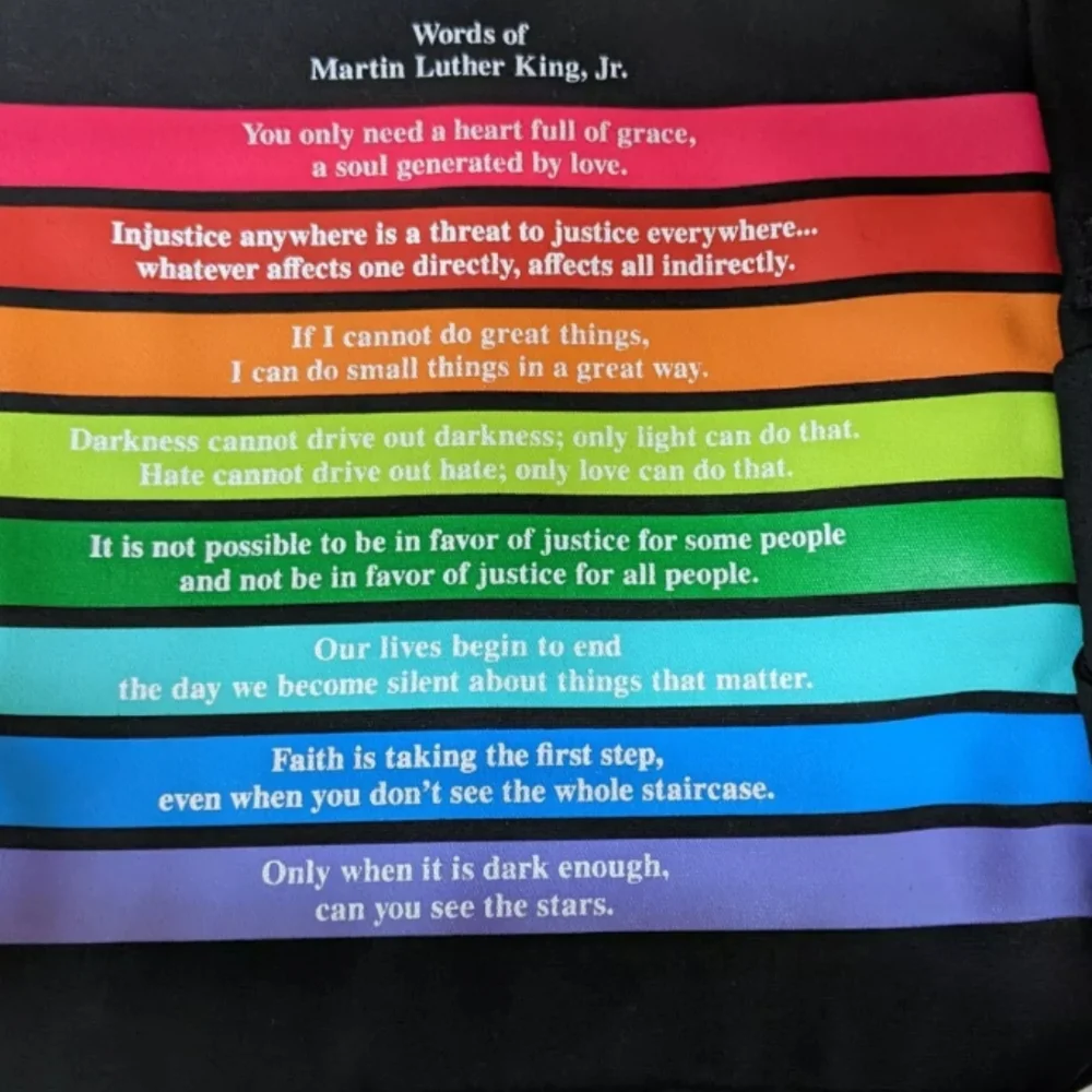 Backpack Travel Bag Martin Luther King, Jr. I have A Dream Imprint